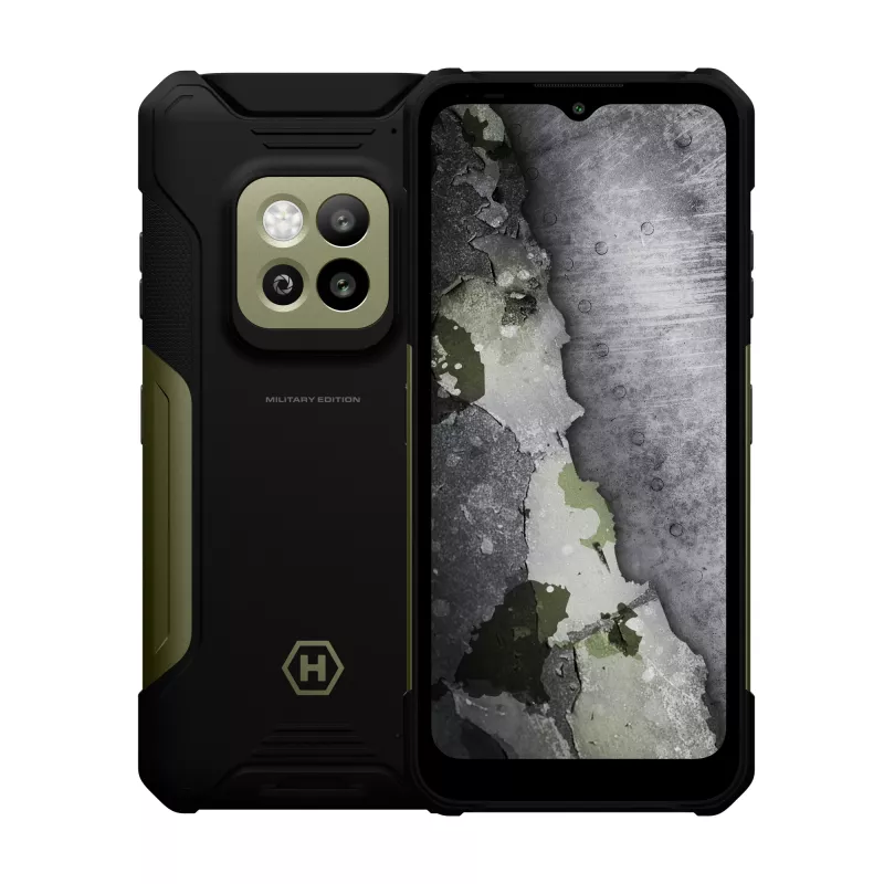 Robuuste smartphone MYPHONE Hammer Construction 2 5G Military Edition Dual SIM waterdicht
