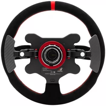 Simagic GTS Alcantara S202 — met Alcantara beklede sim-racing stuurwiel, model S202