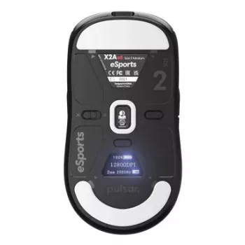 Muis USB Optical Wrl X2A/ES SIZE2 zwart PX2AES21 Pulsar