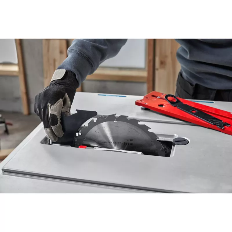 Bosch GTS 70-216 Professional tafelcirkelzaag, 1850 W, zaagblad 216 mm, blauw/zilver