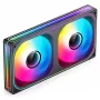 Ventilator Jonsbo ZB-240 240mm ARGB PWM zwart — Infinity-Mirror-ontwerp
