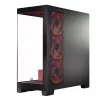 Pc-behuizing MODECOM Volcano SPACE APEX ARGB midi tower, gehard glas, USB-C, ondersteunt ATX/microATX/Mini-ITX, GPU tot 430 mm, CPU-koeler tot 180 mm