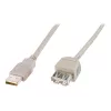 USB-verlengkabel Digitus AK-300202-018-E 1.8m