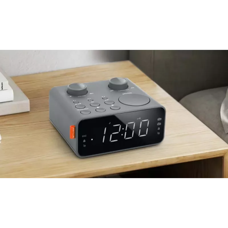 Muse dual alarm clock radio | M-17 LG | wekkerfunctie | AUX-ingang