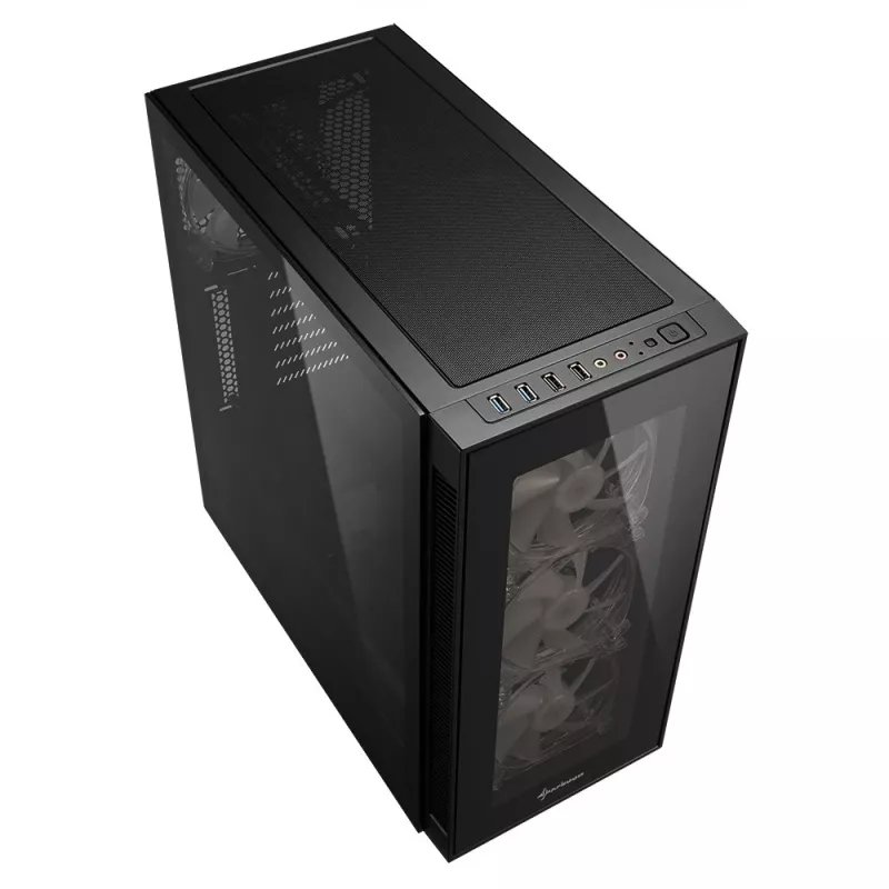 Sharkoon TG5 Pro RGB midi tower zwart