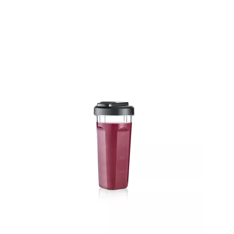 Tafelblender SEVERIN SM 3743 — 0,6 L kom, 320 W, zwart, rvs mes