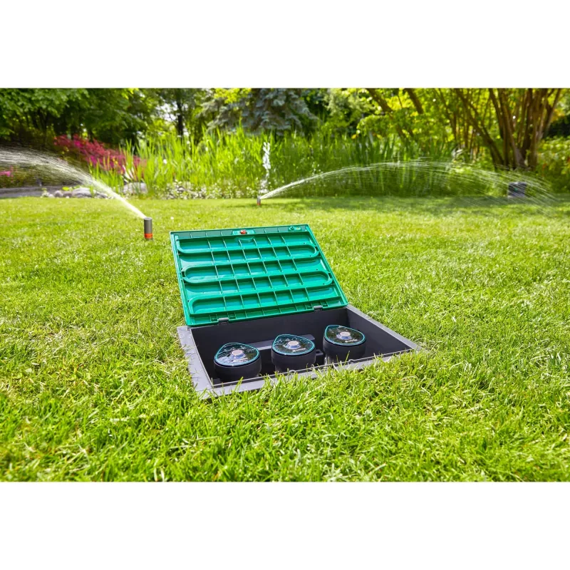 Klepbox Gardena 1285-20 universeel zwart blauw oranje