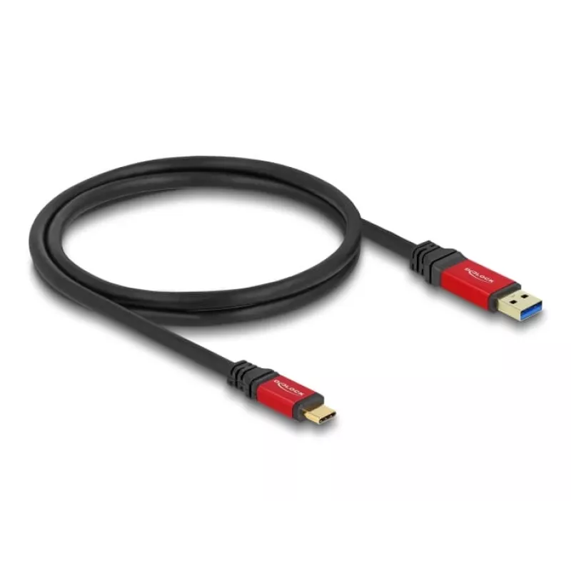 USB-kabel DeLOCK 80617 1m USB Type-A naar Type-C 10 Gbit/s