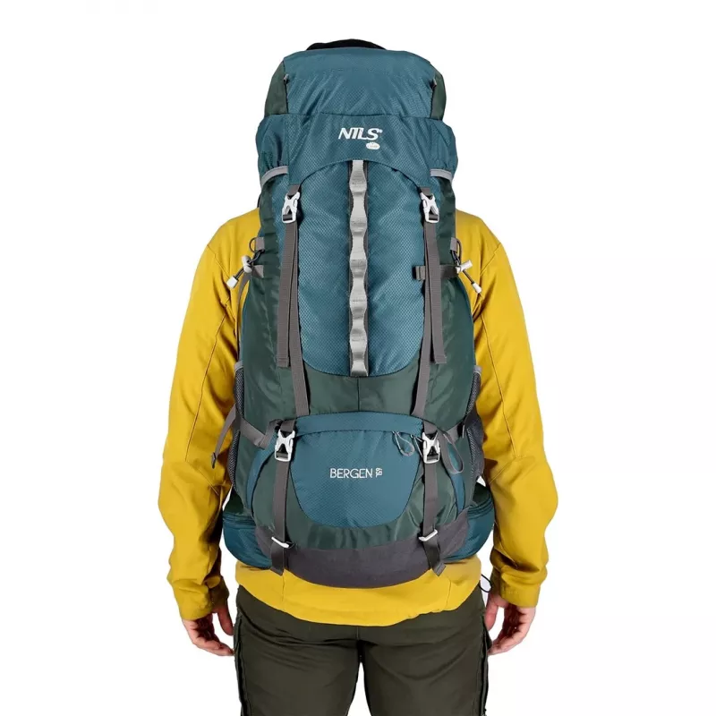 NILS Camp NC1949 Bergen 65L wandelrugzak – groen
