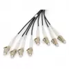 Glasvezel-breakoutkabel DIGITUS DK-24338U030BK-BBB, vooraf geassembleerd OM4 multimode 8-aderig, LC/UPC–LC/UPC, 30 m, U-DQ(ZN) BH