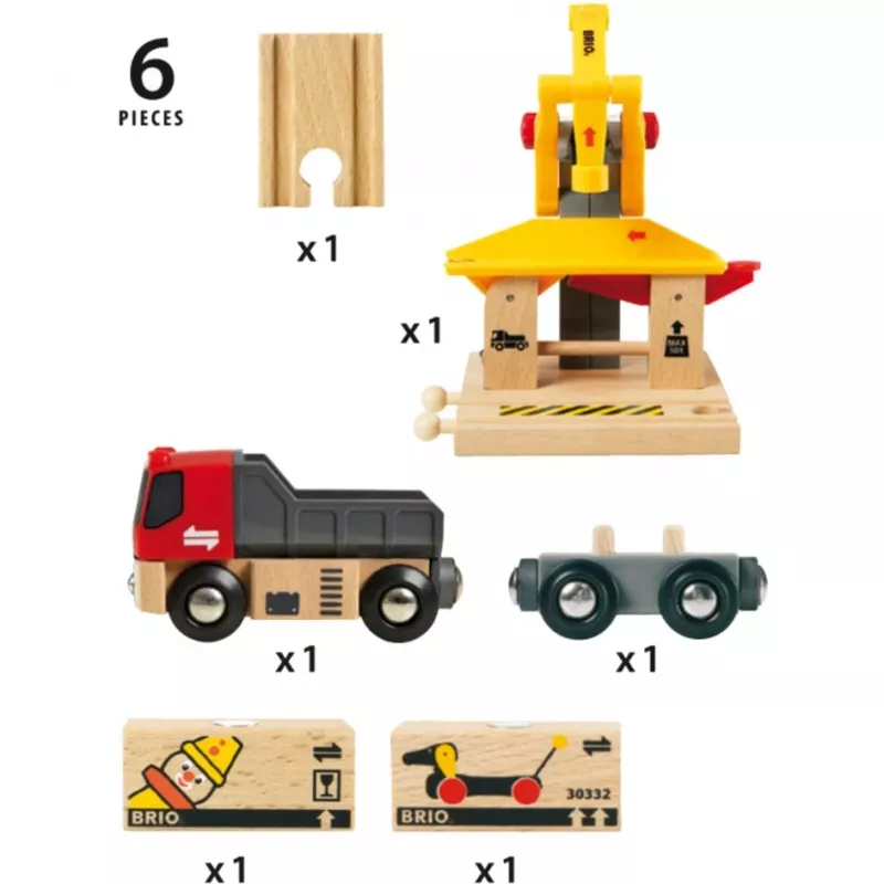 BRIO World vrachtlaadstation, speelgebouw