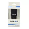 Reisoplader Beline Beli0012 — 2x USB-aansluitingen, 2A uitgang, zwart