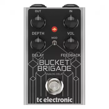 Analoog delaypedaal TC Electronic Bucket Brigade 34000209 — analoog delay-effect voor gitaar