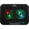Laptop-koelpad DEFENDER NS-510 met 2 ventilatoren, 2×USB-aansluitingen en RGB-verlichting