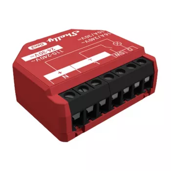 Shelly 1PM Gen3 set van 4 controller WiFi/Bluetooth