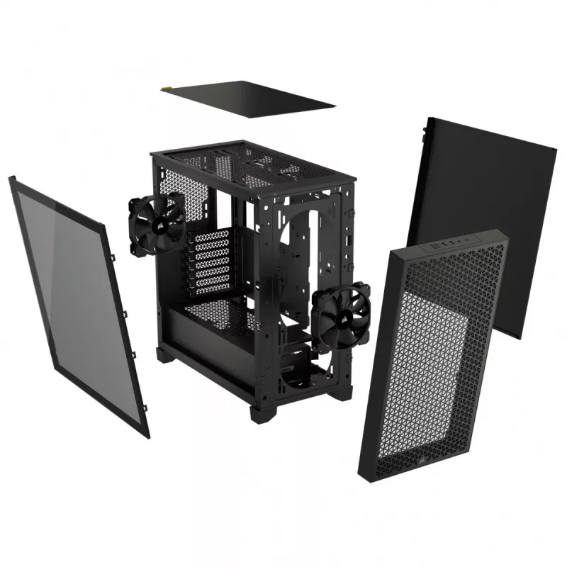 PC-behuizing Corsair CC-9011251-WW Midi Tower zwart