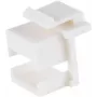 Keystone-module ShiverPeaks BS08-10123 plat wit kunststof