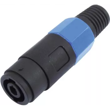 Luidsprekerkabel-koppeling Omnitronic 30203530 4-polig voor verlenging en verbinding van luidsprekerkabels