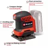 Power X-Change accu-hand-schuurmachine TE-OS 18/113 Li-Solo, 18 volt