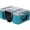 MAKTRAK organizer compact, gereedschapskist blauw/transparant, transparant deksel