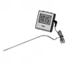 Voedselthermometer GEFU digitale sonde 0–250 °C, roestvrijstaal, 16 cm sensor