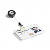 Durable 8016 liggende badgehouder transparant 10 stuks
