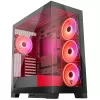 Pc-behuizing MODECOM Volcano SPACE APEX ARGB midi tower, gehard glas, USB-C, ondersteunt ATX/microATX/Mini-ITX, GPU tot 430 mm, CPU-koeler tot 180 mm