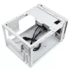SilverStone SUGO SG13 - desktop - Mini-DTX - zonder voeding (AT / PS/2) - zwart, wit - USB/audio (SST-SG13WB-Q)