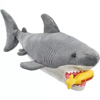 Knuffel Schmidt Spiele The White Shark pluchen figuur, model 42841, stoffen dier