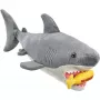 Knuffel Schmidt Spiele The White Shark pluchen figuur, model 42841, stoffen dier