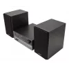 Home-audio-microsysteem Aiwa MSBTU-700DAB — 25 W RMS, DAB+/FM, Bluetooth 10 m, cd-lade, LED-display, zwart/arctisch blauw