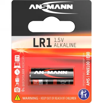 Wegwerpbatterij Ansmann 1,5 V alkaline-cel LR 1