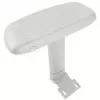 Ergonomische bureaustoel thunder x3 TEGC-3073102.B1 — wit-blauwe bekleding, verstelbare armleuningen, hoge rugleuning