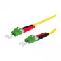 151P1JAJA10E OpDAT patchkabel LC-D APC/LC-D APC OS2 1 m - kabel - singlemode glasvezel (151P1JAJA10E)