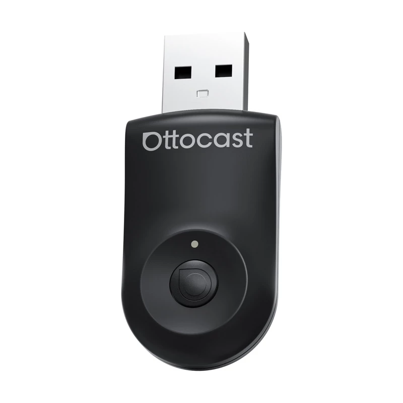 2-in-1 Bluetooth- en Wi-Fi-adapter voor de auto, Ottocast CA505-T, draadloos