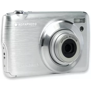 Agfa Photo DC8200 zilver + tas + SD-kaart 16 GB