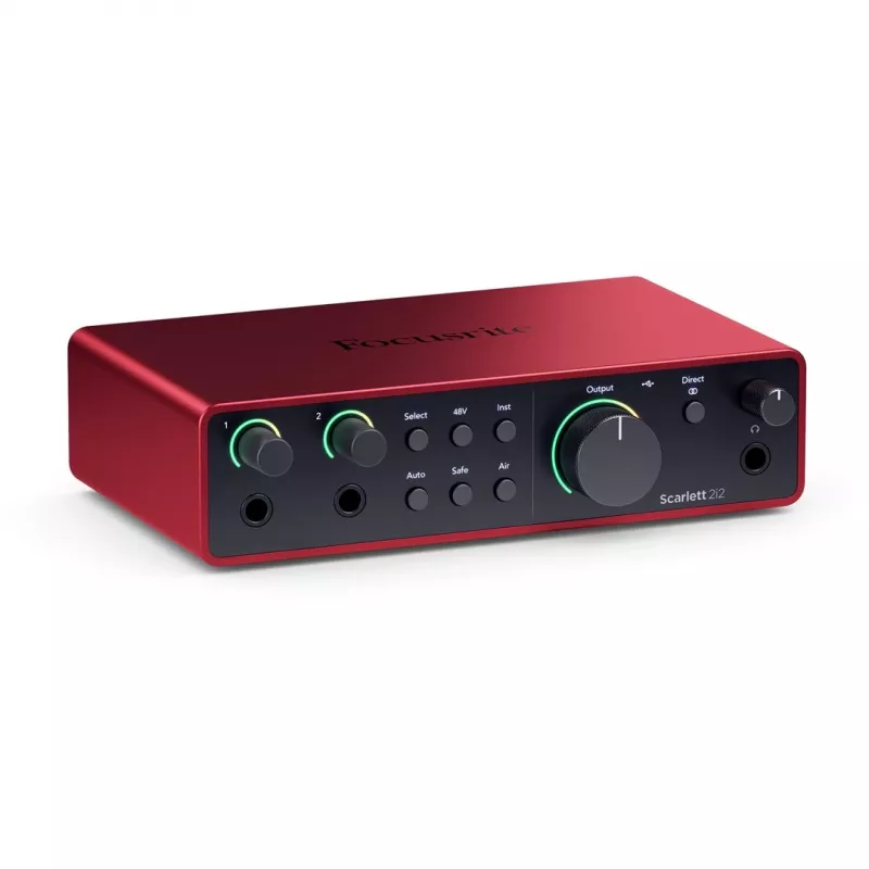 Focusrite Scarlett 2i2 USB-C 4e generatie audio-interface