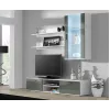 Cama tv-standaard SOHO 180 wit/grijs glanzend
