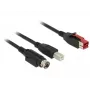 USB-kabel DeLOCK 85489 USB 2.0 3 m USB B zwart