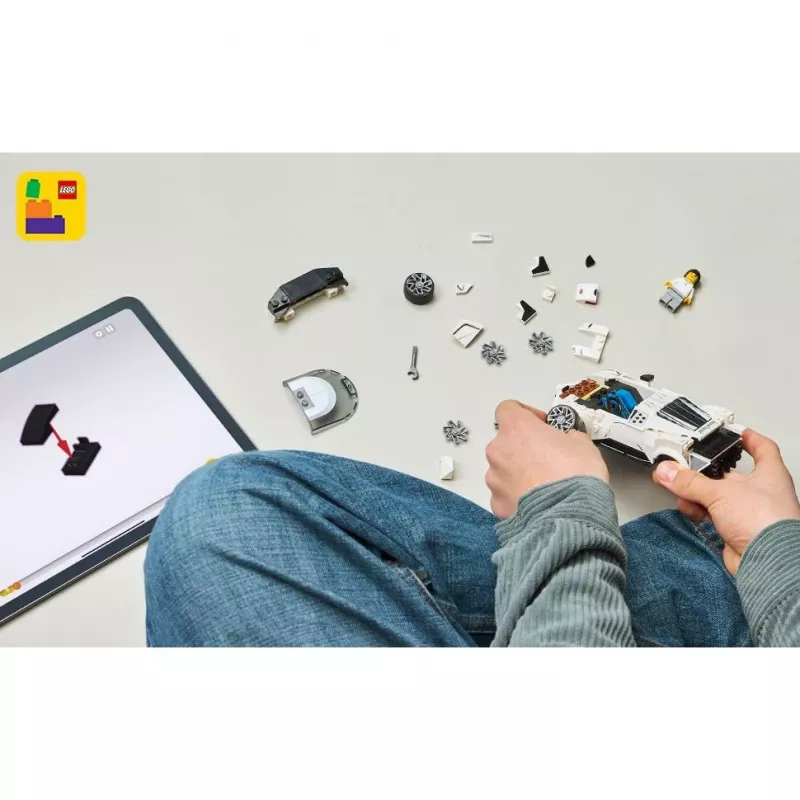LEGO constructiespeelgoedset Bugatti Centodieci Speed Champions 77240 – 291 onderdelen, 1 minifiguur, vanaf 9 jaar