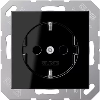 Opbouwdoos JUNG A 1520 SW voor stopcontacten Type F, zwart