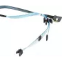 Supermicro - interne SAS-kabel - 1x8 slank SAS (SFF-8654) (M) haaks links naar SATA (M) 70 cm