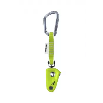 Edelrid OHM stalen klimtoestel groen 8,9 mm touwdiameter 450 g