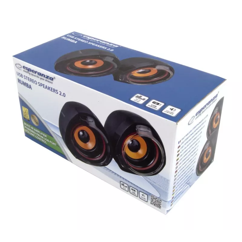 Luidspreker ESPERANZA EP141 RUMBA 2.0 USB 2 x 2,5 W