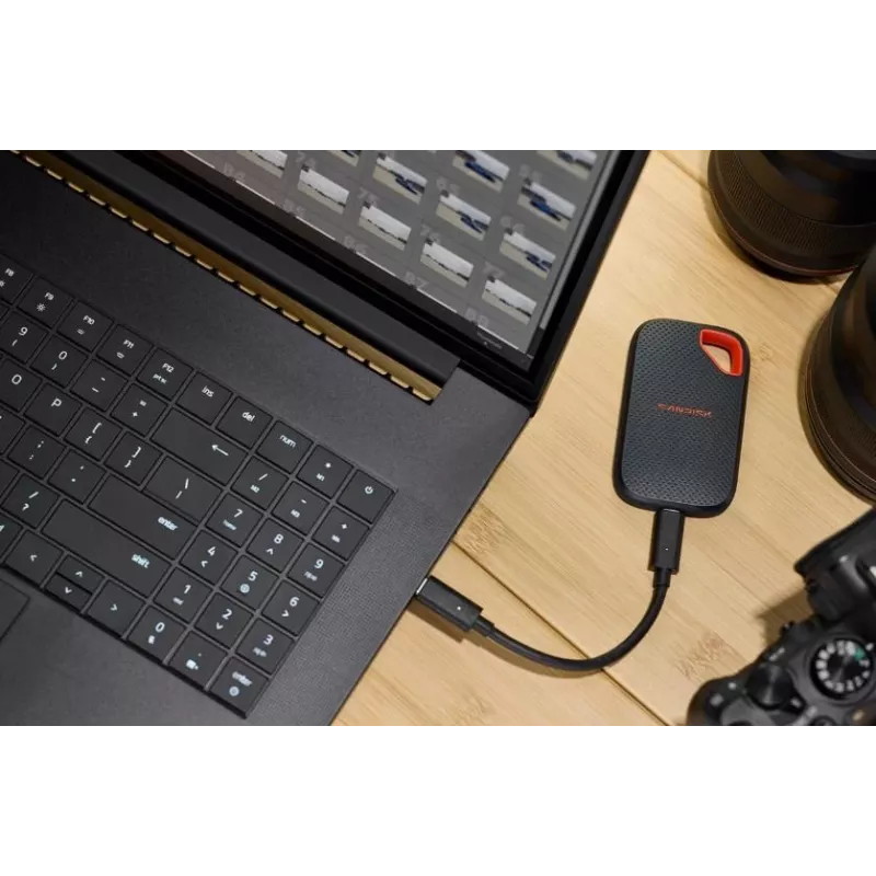 Externe SSD | SANDISK | leessnelheid 2000 MB/s | 4000 GB | SDSSDE70-4T00-G25