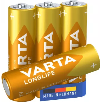 Varta Longlife Extra - batterij 4 x AA-type alkali (04106101414)