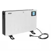 Convector-elektrische kachel NOVEEN CH8000 — 2000 W, 3 vermogensstanden, timer, afstandsbediening, wit