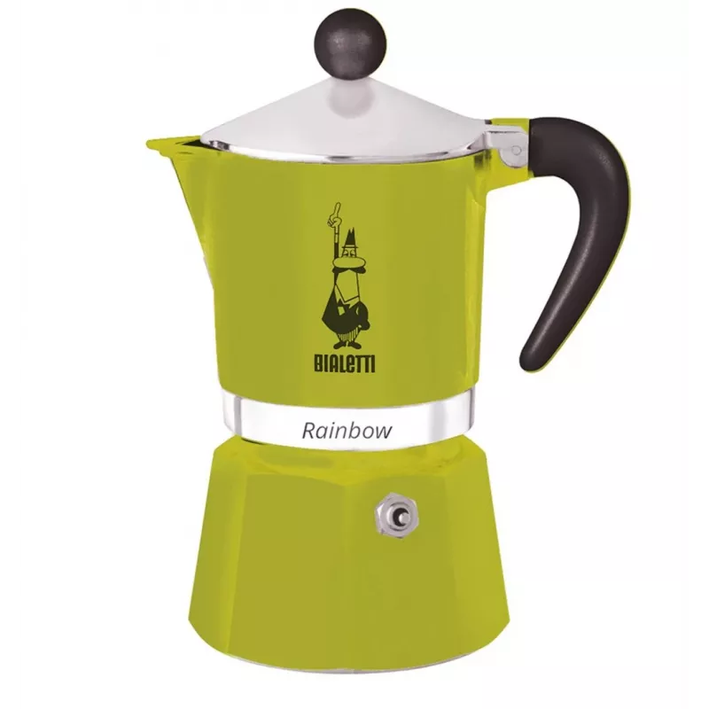Bialetti Rainbow mokkapot 0,27 L groen