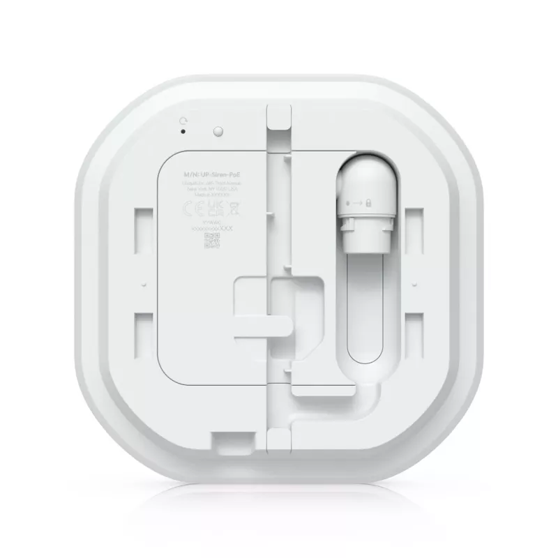 Bedrade sirene Ubiquiti Siren POE binnen/buiten aluminium polycarbonaat