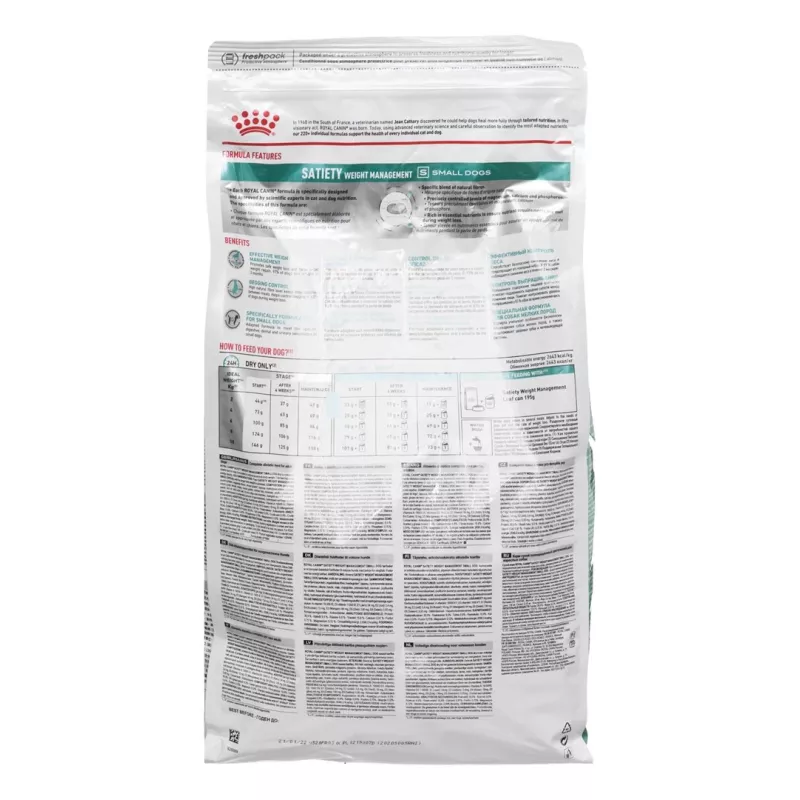 ROYAL CANIN Satiety Weight Management Small – droogvoer voor honden – 3 kg